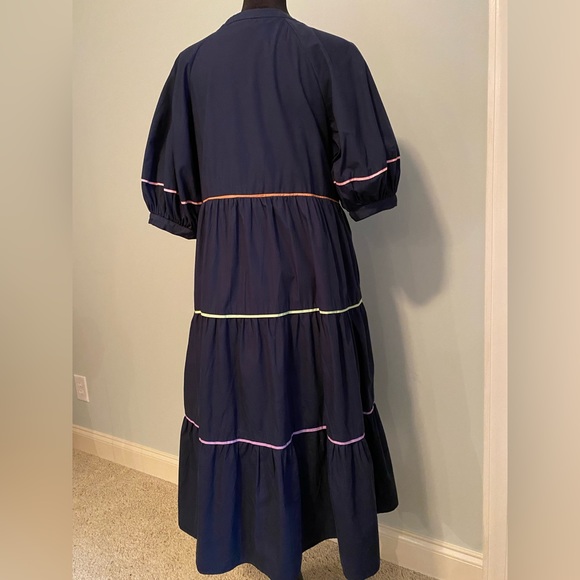 ENGLISH LAUNDRY tiered maxi dress with full sleeves - Picture 2 of 5